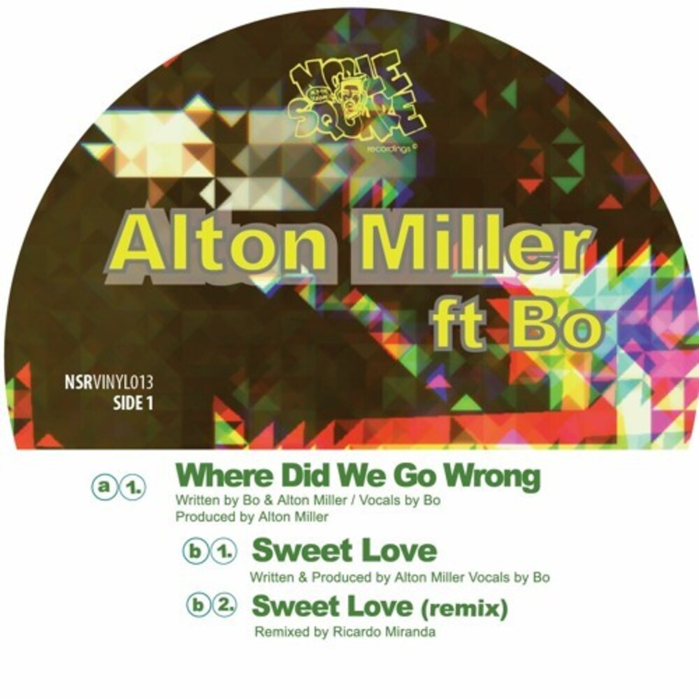 Alton Miller - Where Did We Go Wrong [12" Vinyl]