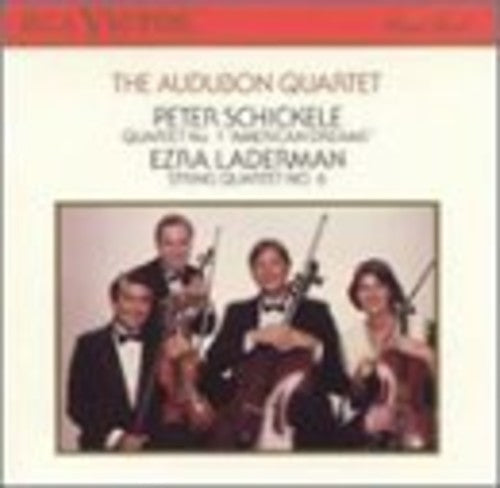 Laderman / Shickele / Audubon String Quartet - Quartet No 1 Music CD