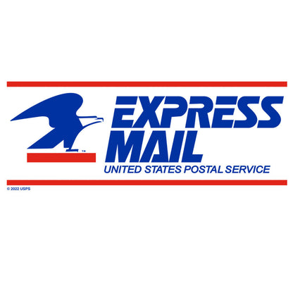 USPS Express Mail Long Sleeve T-Shirt - White