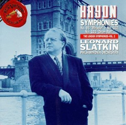 Haydn / Slatkin / Philharmonia Orch - London Syms 2 Music CD