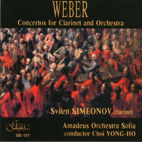 Svilen Simeonov - Concertos for Clarinet & Orchestra Music CD