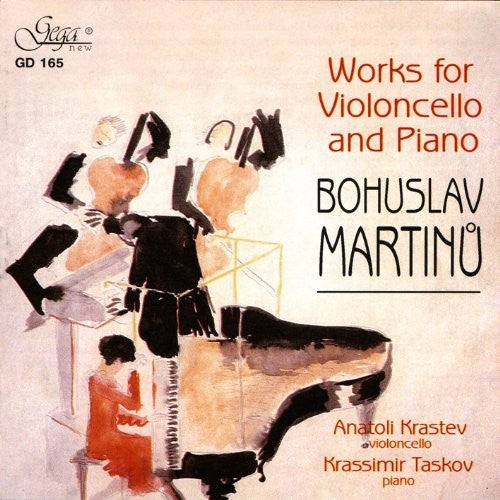 Anatole Krastev - Works for Violin Cello & Piano [CD]