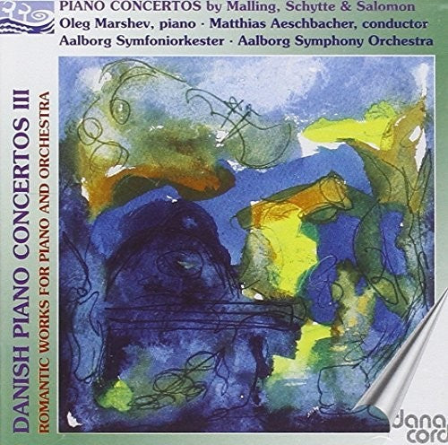 Oleg Marshev - Danish Piano Concertos 3 [CD]