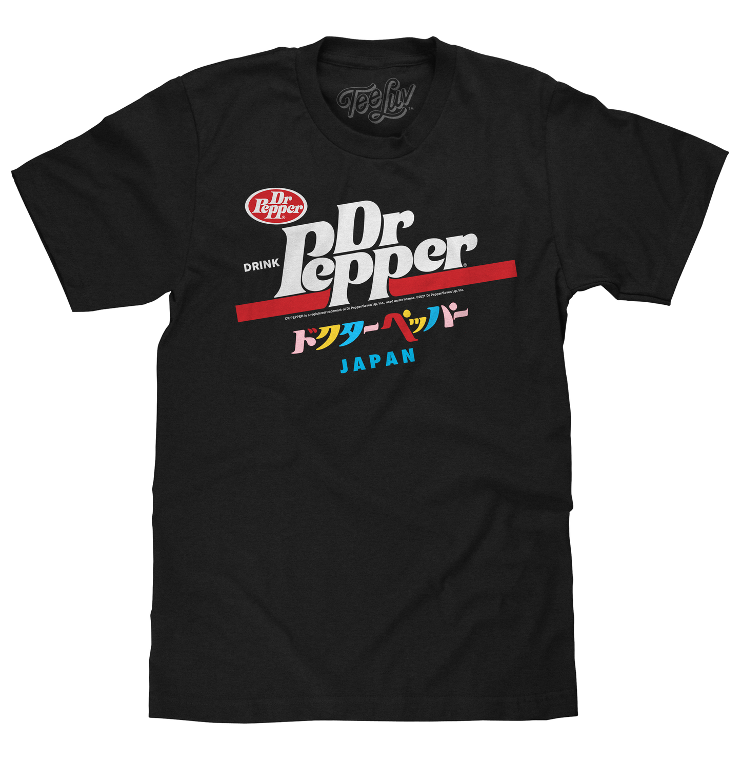 Drink Dr Pepper Japan T-Shirt - Black