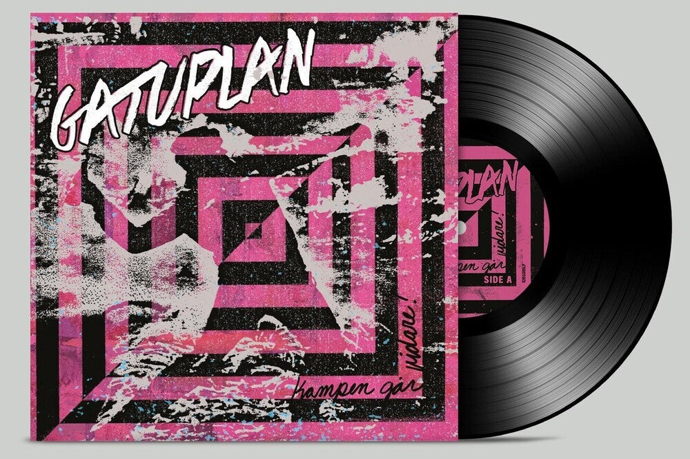 Gatuplan - Kampen Gar Vidare! [LP] Vinyl Record