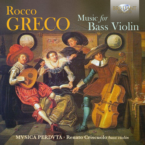 Greco / Musica Perduta / Criscuolo - Music For Bass Violin - Music CD