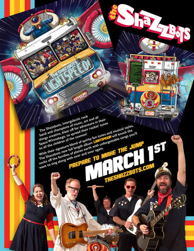 Shazzbots - Lightspeed! [CD]