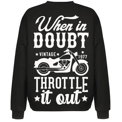 Quotes Biker Sweater