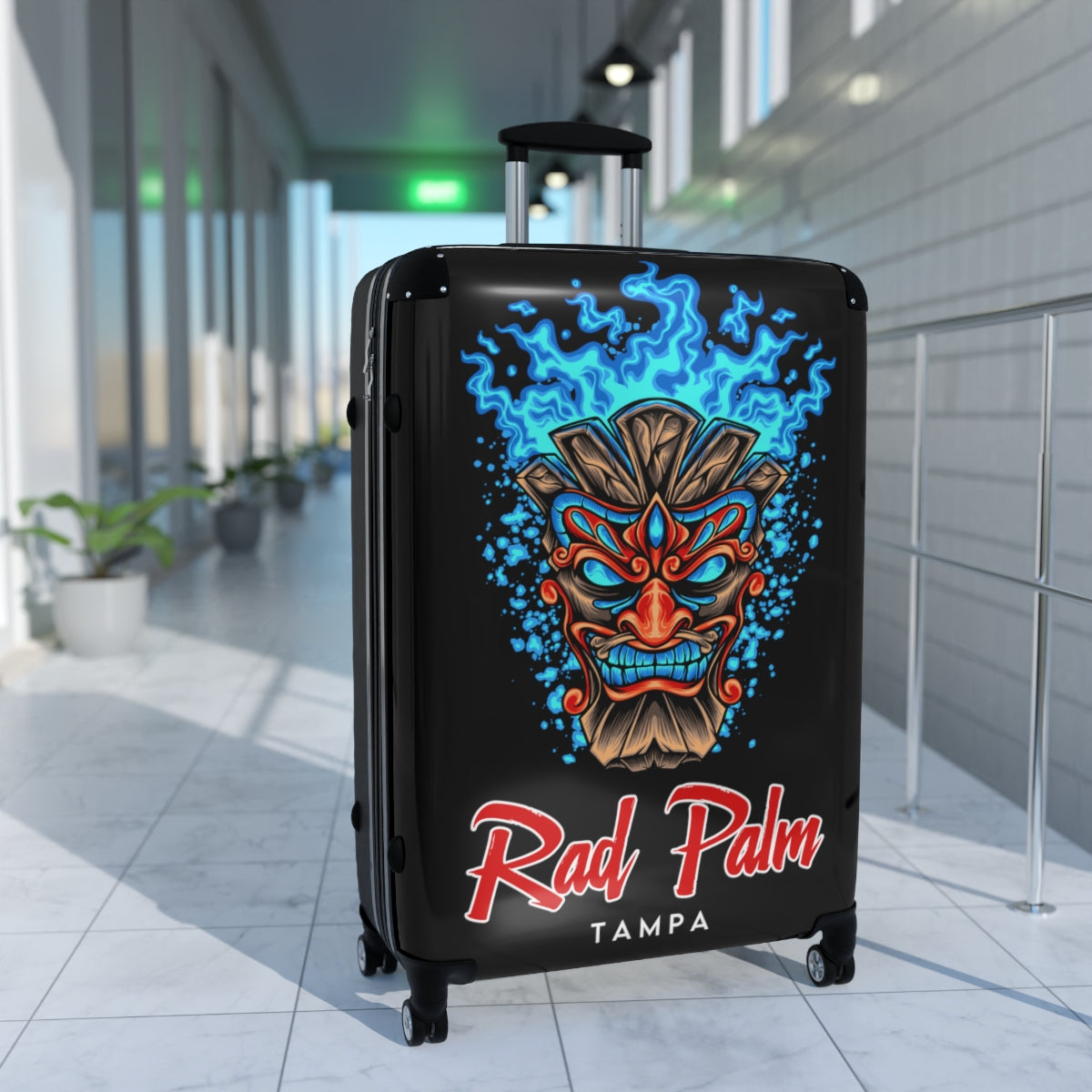 Rad Palm Ice Tiki Travel Roller Bag