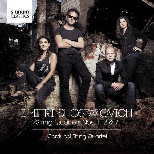 Shostakovich / Carducci Quartet - String Quartets 1, 2 & 7 Music CD