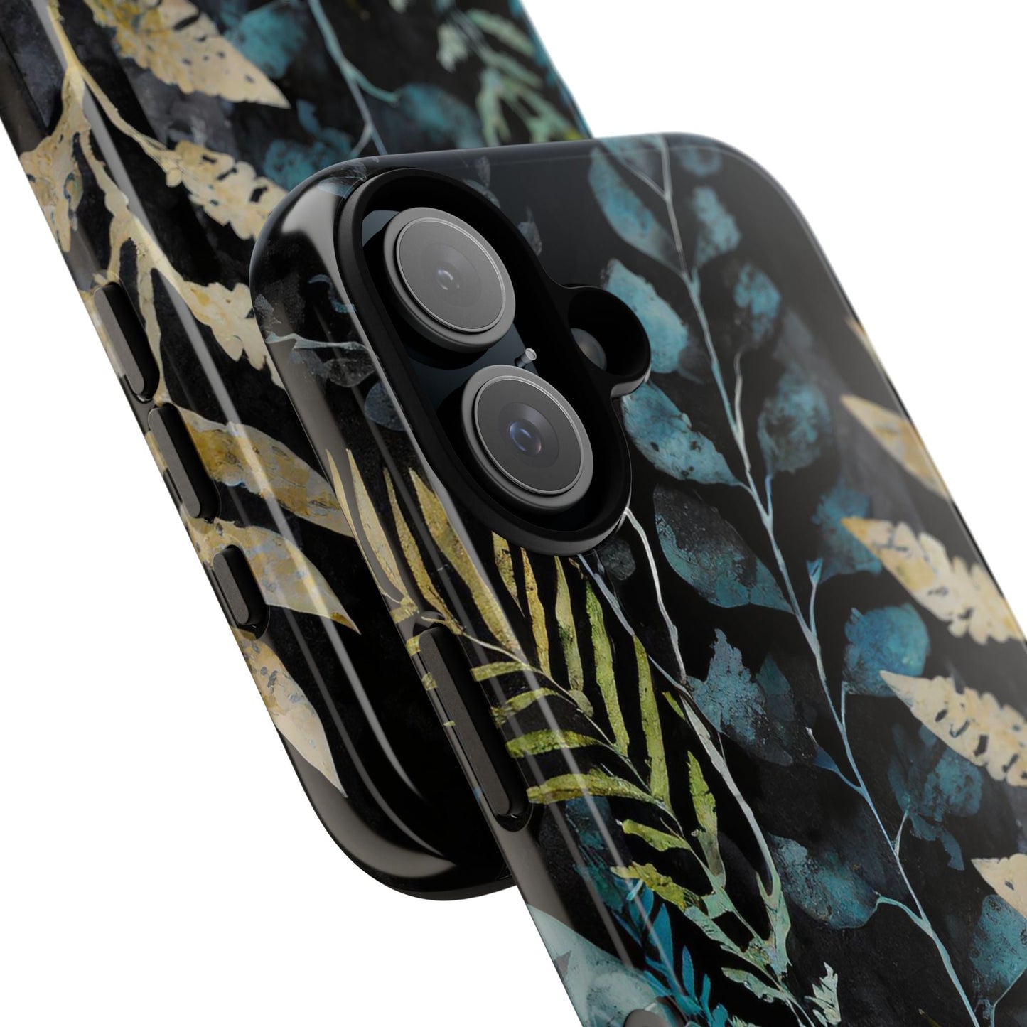 Dark Floral Tough Phone Case