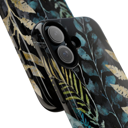 Dark Floral Tough Phone Case