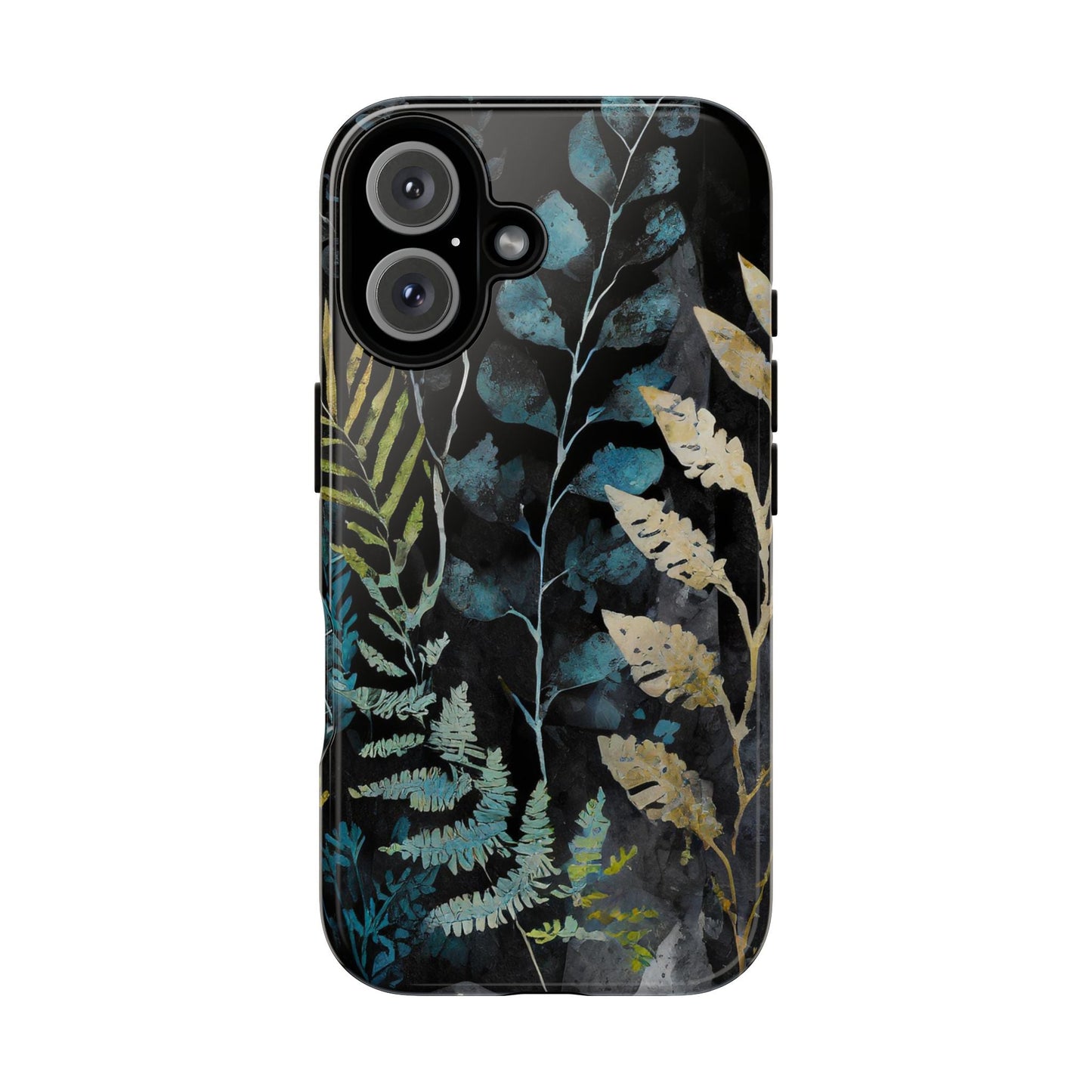 Dark Floral Tough Phone Case