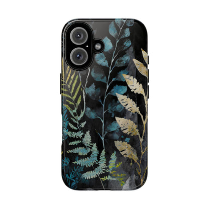 Dark Floral Tough Phone Case
