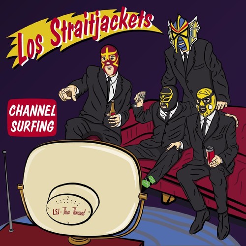 Los Straitjackets - Channel Surfing Music CD