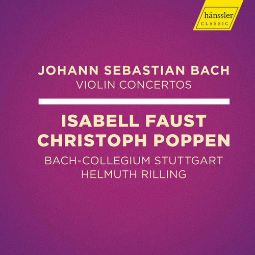 J Bach S / Faust / Stuttgart - Violin Concertos [2 CD]