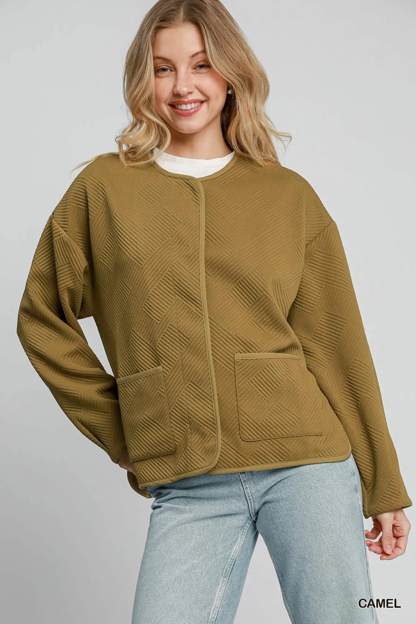 Garden Naked Textured Jacquard Jacket