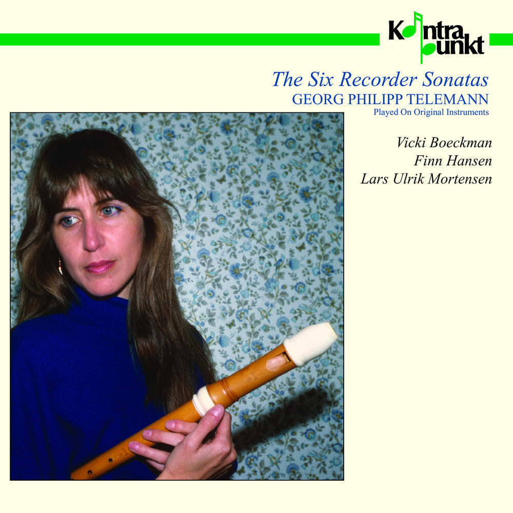 Telemann / Vicki Boeckman - Six Recorded Sonatas Music CD