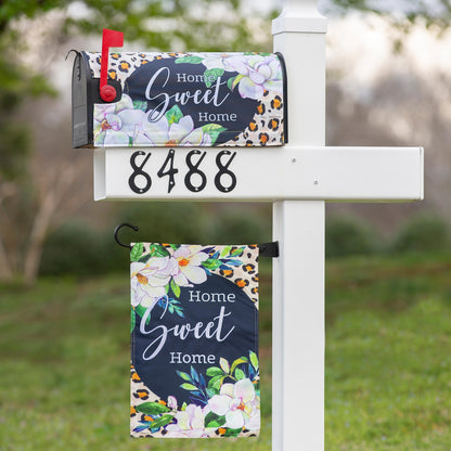 Magnolia Bloom Garden Linen Flag