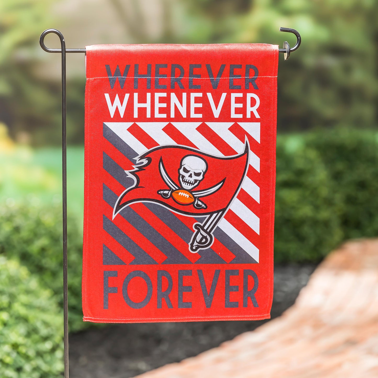 Tampa Bay Buccaneers WWF Fan Garden Flag