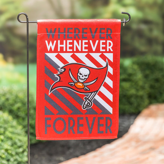 Tampa Bay Buccaneers WWF Fan Garden Flag