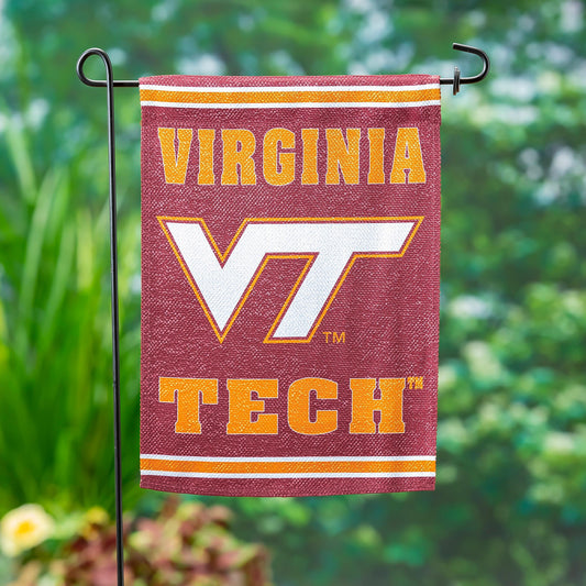 Embossed Suede Flag, GDN Size, Virginia Tech