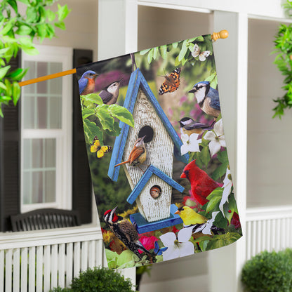 Summer Song Suede House Flag