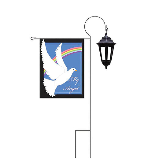 Garden flag lantern stand, KD