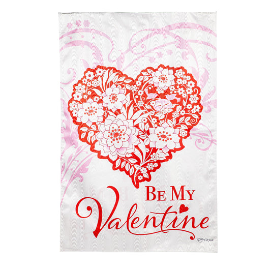 Love Birds Moire House Flag