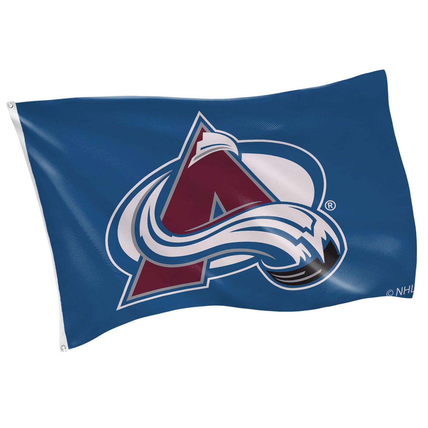 Colorado Avalanche Single Sided Flag w/ 2 Grommets, 3'x5'