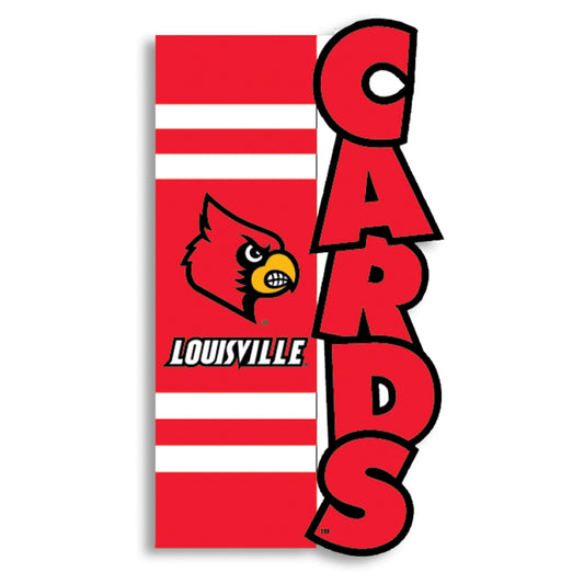 University of Louisville Applique Garden Flag