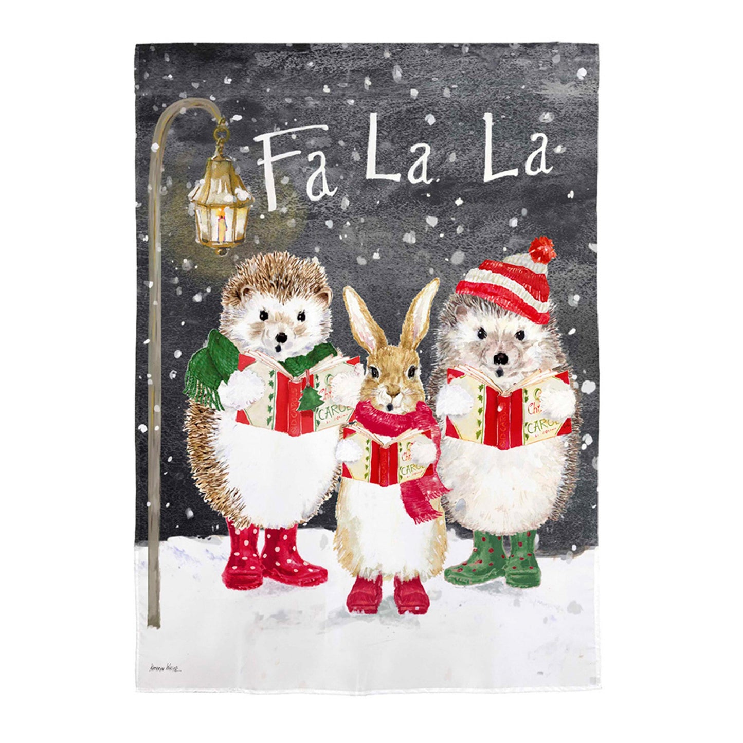 Fa La La Suede House Flag