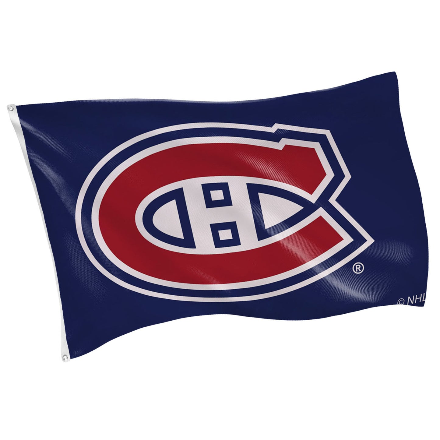 Montreal Canadiens Single Sided Flag with 2 Grommets, 3'x5'