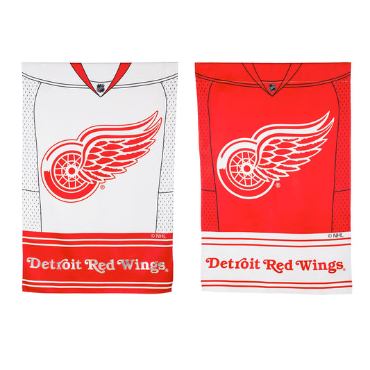 Flag, DS Suede, Foil, Gar, Jersey, Detroit Red Wings