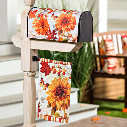 Fall In Love Garden Textured Suede Flag