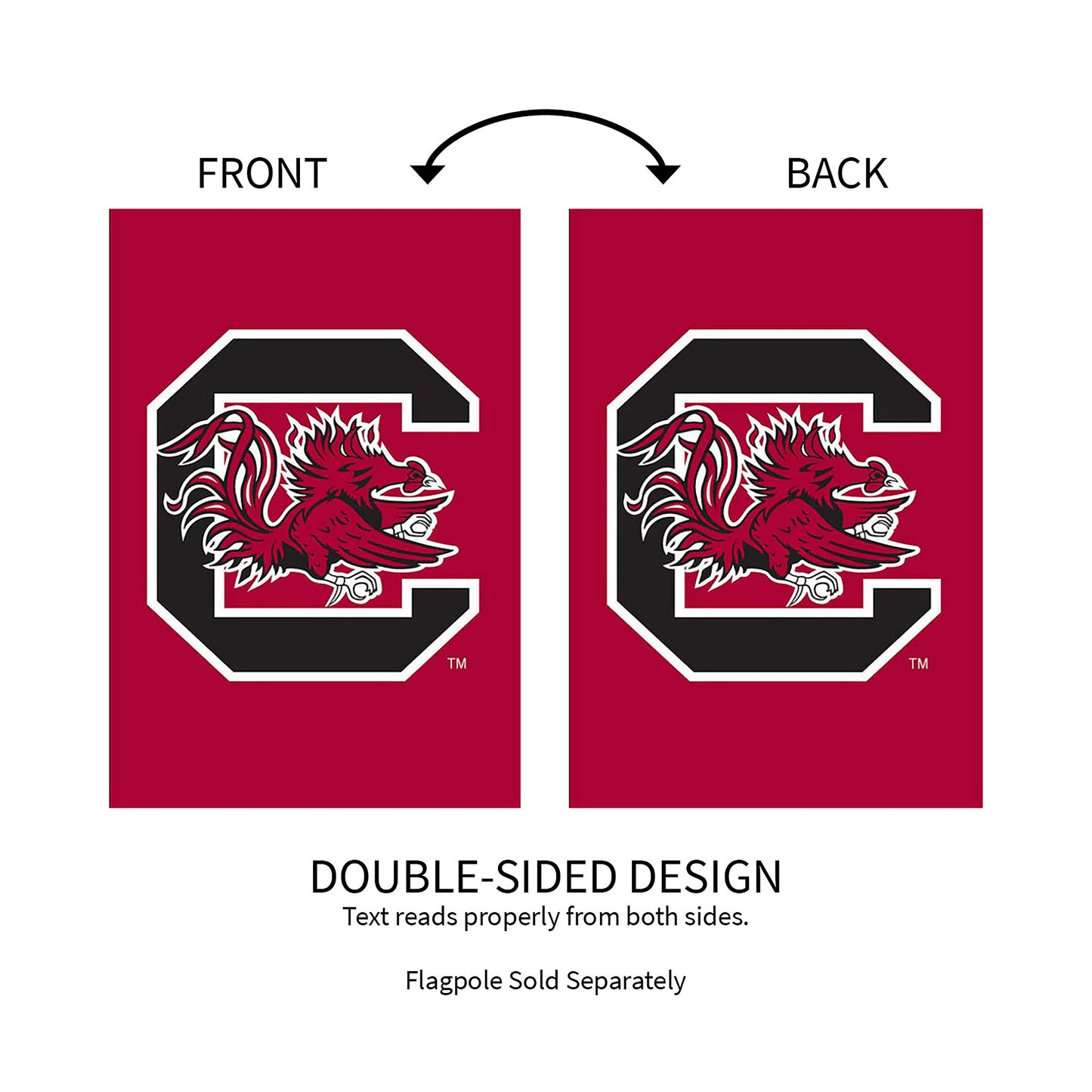 University of South Carolina Gamecocks Garden Flag