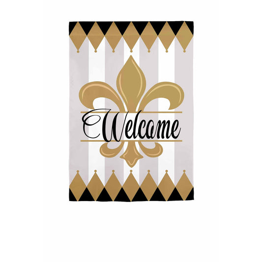 Beautiful Home Suede Garden Flag