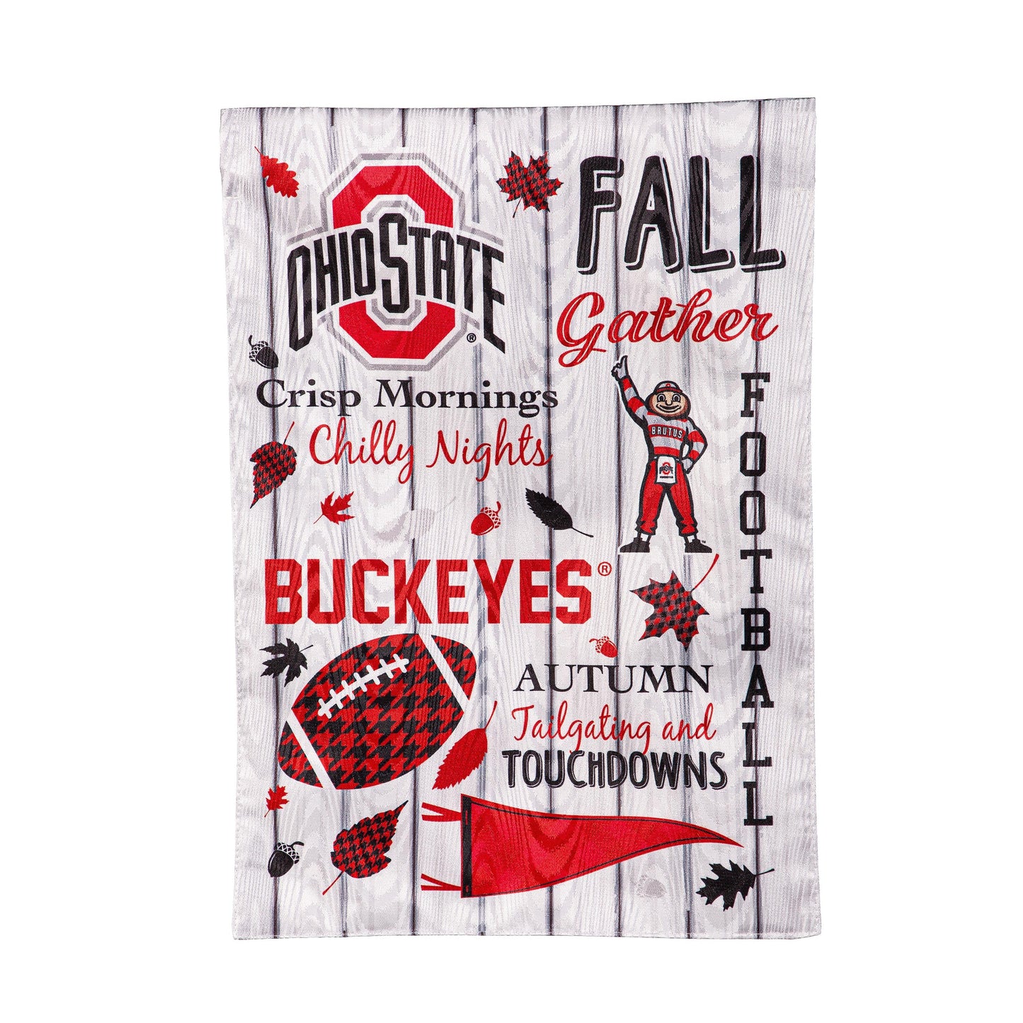 Ohio State University, Moire Flag, GDN, Fall Seasonal