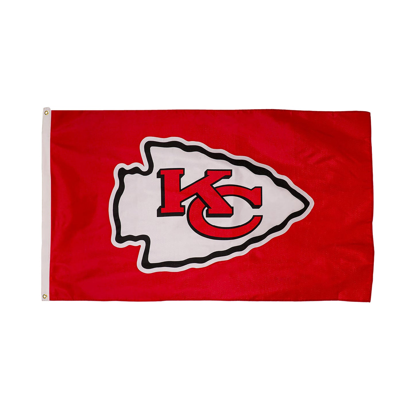Kansas City Chiefs Single Sided Estate Flag with 2 Grommets, 3'x5'