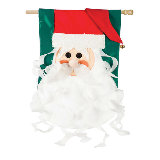 Old St. Nick House Applique Flag