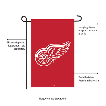Applique Flag, Gar., Detroit Red Wings