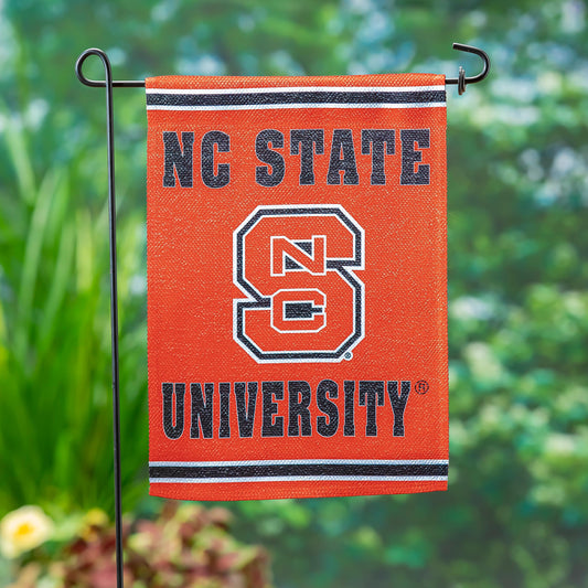 Embossed Suede Flag, GDN Size, North Carolina State University