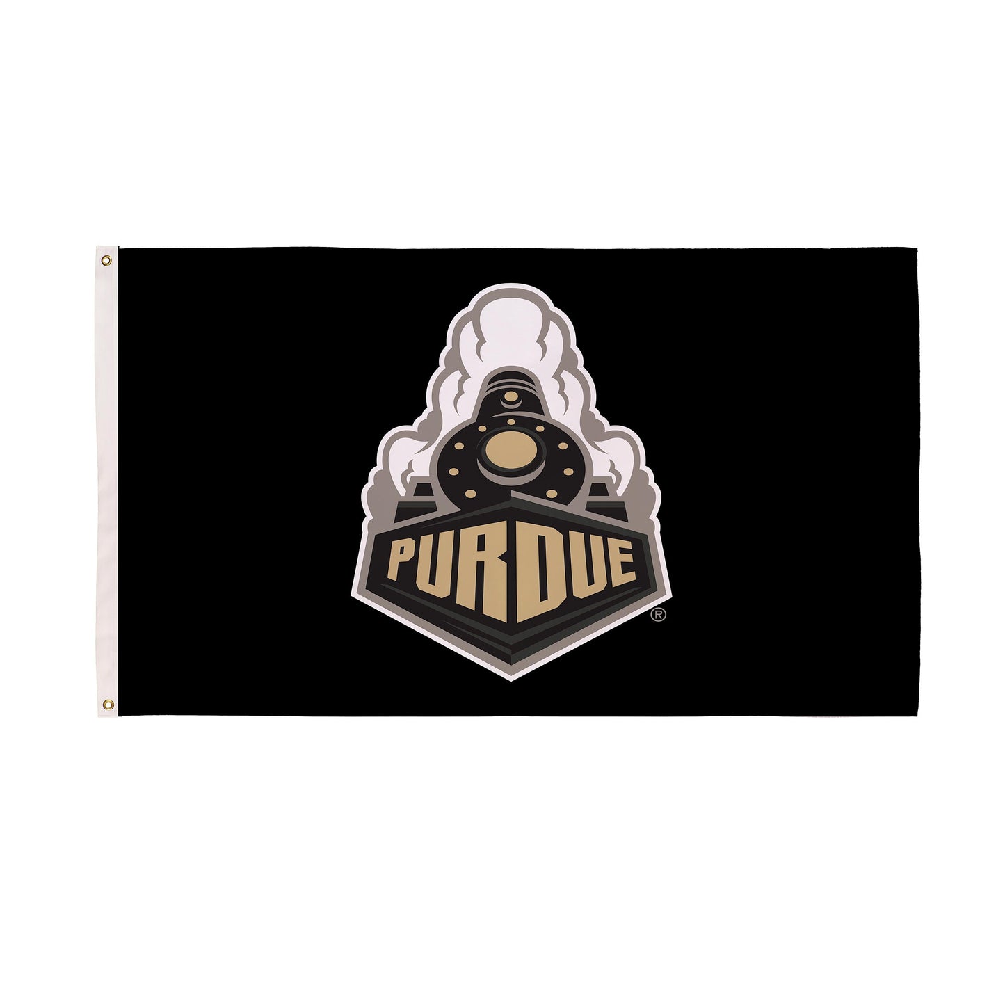 Purdue University Single Sided Flag w/ 2 Grommets, 3'x5'
