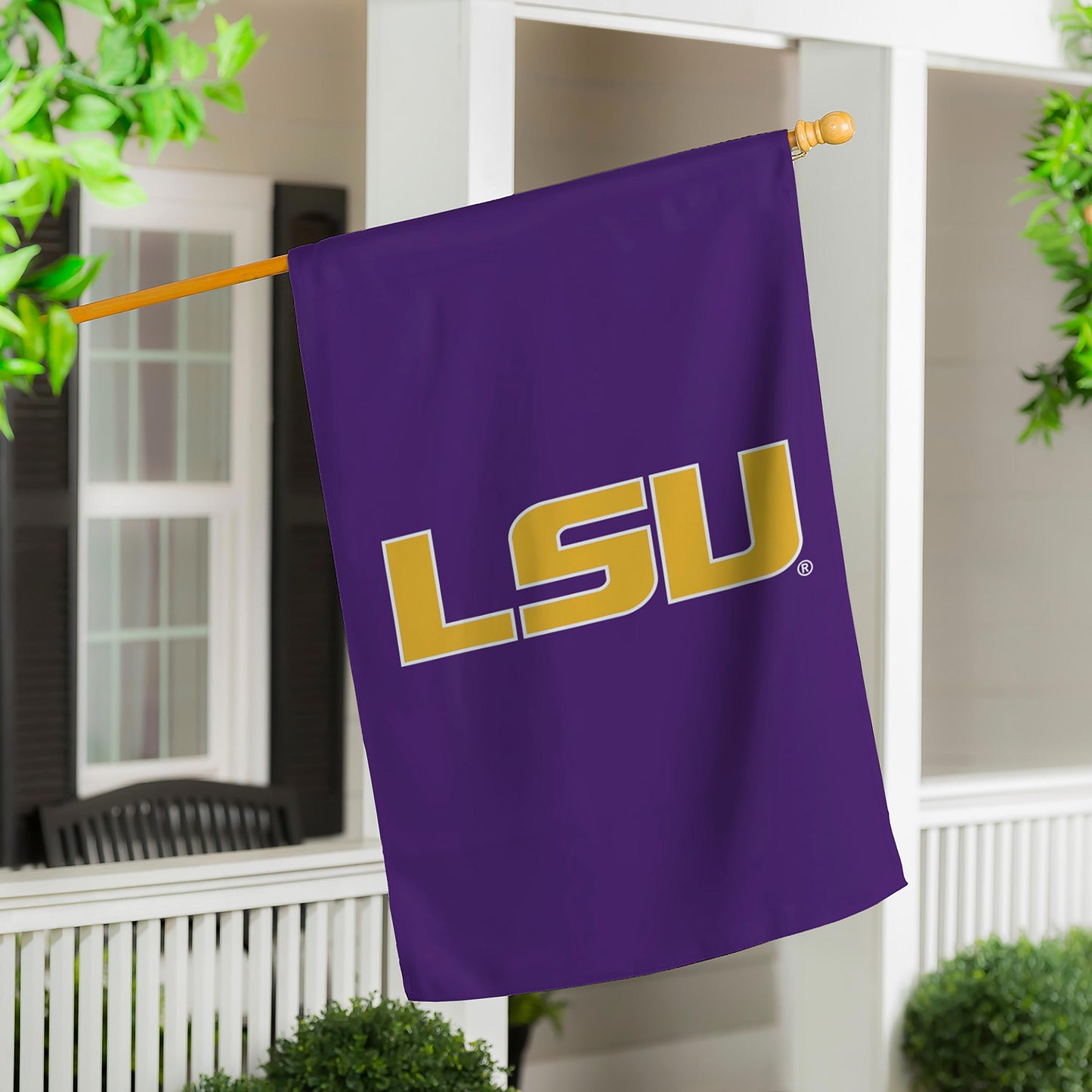 Applique Flag, Reg, Louisiana State University