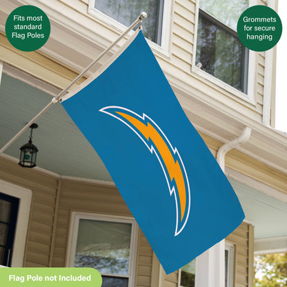 Los Angeles Chargers Single Sided Estate Flag with 2 Grommets, 3'x5'