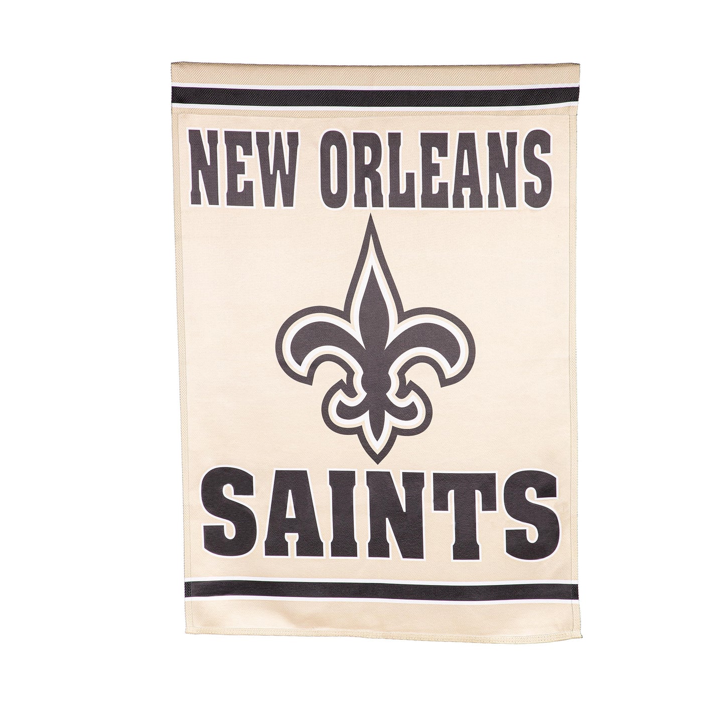 Embossed Suede Flag, House Size, New Orleans Saints
