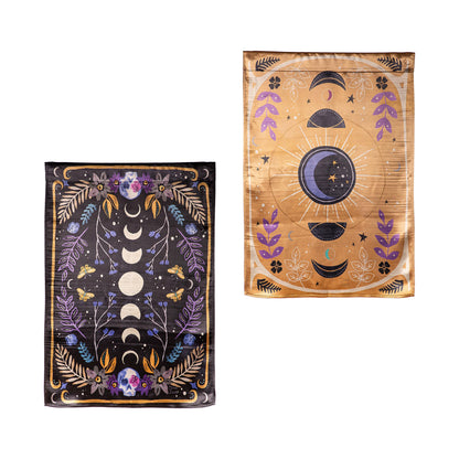 Mystic Moon Lustre Reversible House Flag