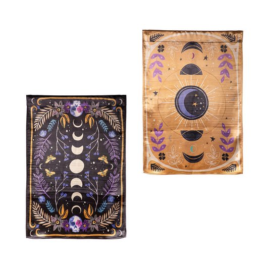Mystic Moon Lustre Reversible House Flag