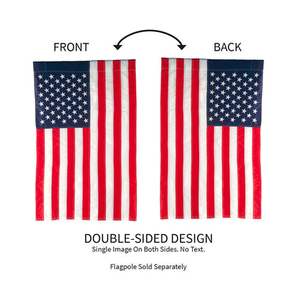 American Flag, Applique Estate Size