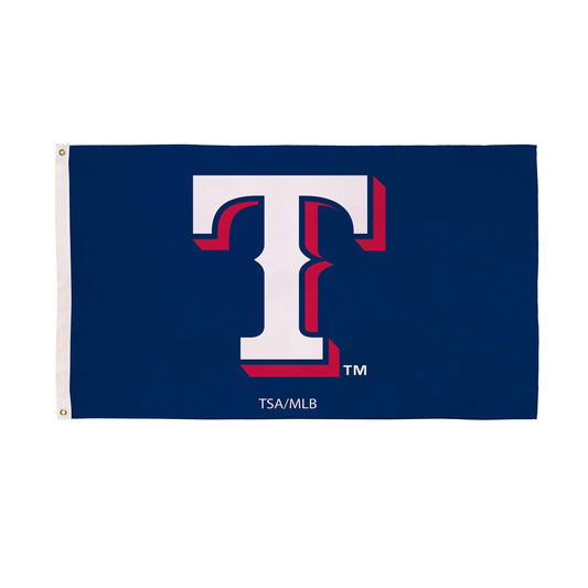 Texas Rangers Single Sided Flag w/ 2 Grommets, 3'x5'